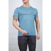 Alpinist Nordic Erkek T-Shirt S.Blue