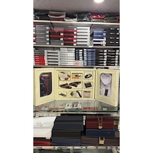 Batista 01258 Lüks Özel Kutulu Damatlık 11 Parça Çeyiz Set Lacıvert
