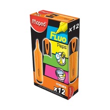 Maped Fosforlu Kalem Mono Turuncu 742535 Çok Renkli