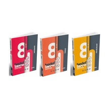 Optik 2026 8. Sınıf Lgs Matematik + Türkçe + Fen Branş Deneme Seti 3 Kitap