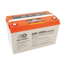 Outdo Ot100-12 Gel Ds/cd 12v 100ah Jel Marin Akü Dijital Ekranlı Huawei Üretimi