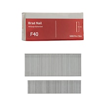 Havalı Tabanca Çivisi Başlı F40 - 40 Mm Gri