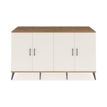 Hyperion Konsol 6 Raflı 4 Kapaklı 176x44x99 Çam-aytaşı/antrasit Atlas Çam/aytası - Atlas Çam