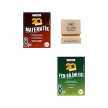 Okyanus Lgs 8. Sınıf Master 20 Matematik Ve Fen Bilimleri Denemesi + Telefon Standı