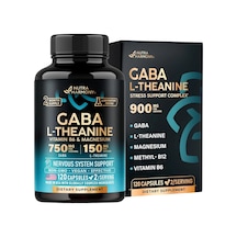 Gaba L-theanine Stress Support Comlex 900 Mg 120 Capsules 5 İn 1