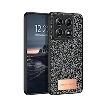 Onegif Xiaomi Mi 14t Pro Bright Simli Kapak - Siyah 0.2M-Çok Renkli