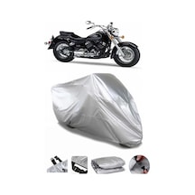 Yamaha Xvs 650 Drag Star Gri Su Geçirmez Motosiklet Brandası Premium