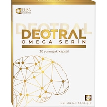 Deotral Omega Serin 30 Softgel : Fosfatidilserin EPA 400 mg DHA Omega-3 içeren Balık Yağı