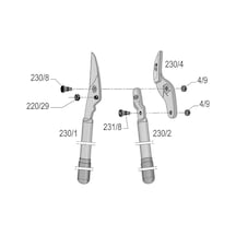 Felco 230 Dal Budama Makası Alüminyum Çift El 80 Cm Kırmızı