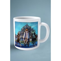 Guild Wars Oyun Baskılı Kupa Bardak Çift Taraflı Baskı Kişiye Özel Model 1 Çok Renkli