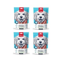 Wanpy Köpek Ödül Chicken Jerky Codfish Sandwiches X 4