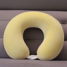 U Şeklinde Peluş Boyun Yastığı - Sarı - 30cm Um93390-3 Yurt Dışından Sarı