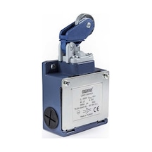 Emas L53K13MIM211 L53 Metal Gövde 22 mm Metal Makaralı Manivela Ani Hareketli 1NO+1NC Sınır Şalter