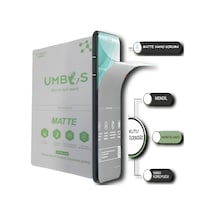 Tecno Pova Curve Uyumlu Nano Ekran Koruyucu Mat Nano Ultra İnce Esnek - Umbos