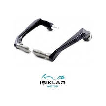 Cf Moto Nk 400 Manet Koruma Karbon Detaylı Gümüş Renk-ımk095