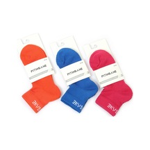 Fitinsane Premium Performance Quarter 3'lü Paket Turuncu - Mavi - Pembe