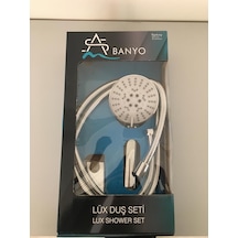 Sam Banyo Mafsallı Duş Seti Krom