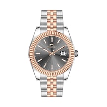 Slazenger Sl.09.2509.1.04 Erkek Kol Saati Gri - Rose Gold