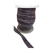 Kadife Kurdele Simli 1,5 Cm Karışık Renk 1 Metre
