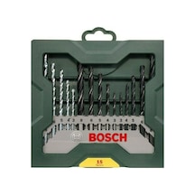 Bosch Mini-X-Line 15 Parça Karışık Matkap Ucu Seti - 2607019675