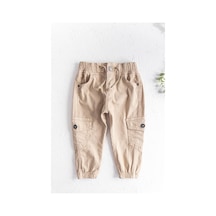 Baby&Kids Gabardin Kumaş Erkek Çocuk Kargo Pantolon