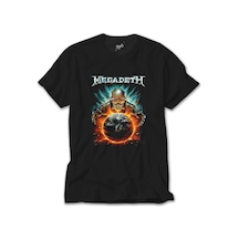Megadeth World King Siyah Tişört Siyah