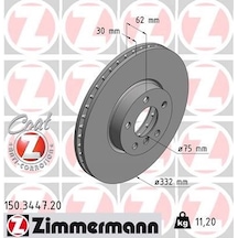 Zımmermann 150.3447.20 Fren Diski Ön Bmw E70 F15 E71 F16 34116886478 -