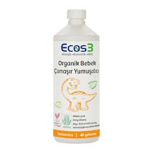 Ecos3 Organik Konsantere Bebek Çamaşır Yumuşatıcı 40 Yıkama 1 L