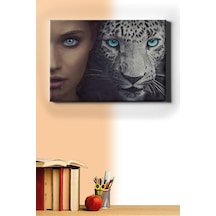 Webstyle Sayılarla Boyama Seti Kasnaklı Vahşi Güzel 60 X 75 Cm