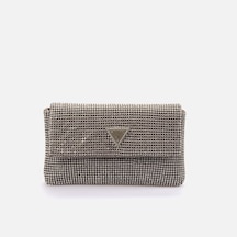 Guess Kadın Çapraz Çanta Hwry9350700 GÜMÜŞ