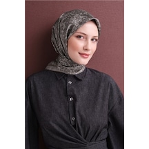 Armine İpek Eşarp 2027 Kış - 9609-08 Vizon Sura
