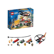 LEGO® City 60248 İtfaiye Helikopteri Müdahalesi 93 Parça