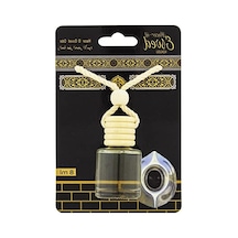 Cam Şişede Hacerül Esved Kokusuyla Ferahlatıcı Araba Kokusu, 8 Ml