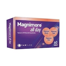 Magnimore All Day Magnezyum ve P5P Vitamin B6 Takviye Edici Gıda 60 Tablet