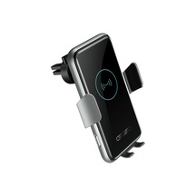 Hzl Araç Telefon Tutucu Kablosuz Hızlı Şarj Özellikli Klipsli Araç İçi Kalorifer Telefon Tutucu-413