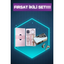 Bileklikli Amoled Ekran Akıllı Saat Ve Dijital Göstergeli Kablosuz Bluetooth Kulaklık Anc/ Enc - Lisinya