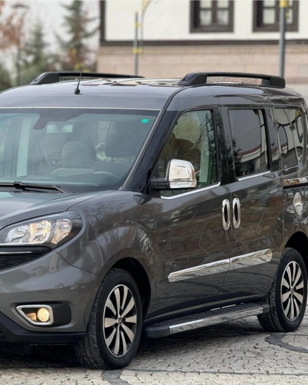 Fiat Doblo 2010+ Araca Özel Krom Kapı Kolu A+ Paslanmaz Çelik