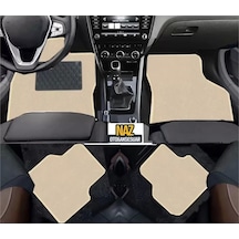 Mercedes W210 1996-2003 Bej Halı Bej Kenar Petek Topuk