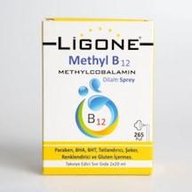 Ligone Methyl B12 Methylcobalamin Dil Altı Sprey 2 x 20 ML