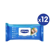 Canped Vücut Temizleme Mendili 48 Yaprak X 12 Adet (576 Yaprak)