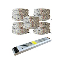 25 Metre İç Günışığı Şerit Led 33 Amper Ultra Slim Trafo
