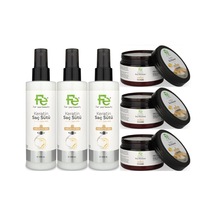 Fe Keratin Saç Sütü 200ml & Saç Maskesi 300ml Karma 6 Lı Set