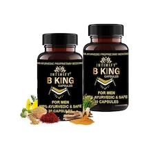 B.king 2 Adet Erkeklere 30lu Destekleyici Kapsüller: Shatavari Shilajit Ashw.aga.ndha Gokshura Safed Musli Shudh