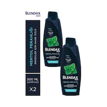 Blendax Erkekler Için Mentollü Şampuan 500 Ml X 2 Adet set-hnkl-2654-5385