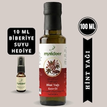 Soğuk Sıkım Hint Yağı 100 Ml -%100 Saf Kaş Kirpik Ve Saç Bakım Yağı
