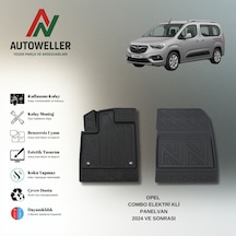 Opel Combo Elektrili Panelvan 2019 Sonrası Uyumlu Havuzlu Oto Paspas