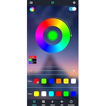 Rgb Şerit Led Kontrol Cihazları - Bluetooth, Sese Ve Müziğe Duyarlı, 24 Tuşlu - 6 Amper, 10 Met Standart