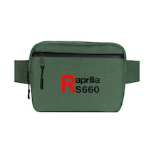Aprilia Rs660 Text Logo Yeşil Bel Çantası
