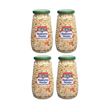 Burcu Haşlanmış Fasulye 600 Gr Cam 4 Lü