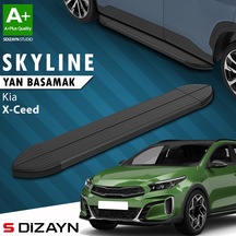 S-dizayn Kia Xceed Skyline Siyah Yan Basamak 183 Cm 2019 Üzeri A+ Kalite